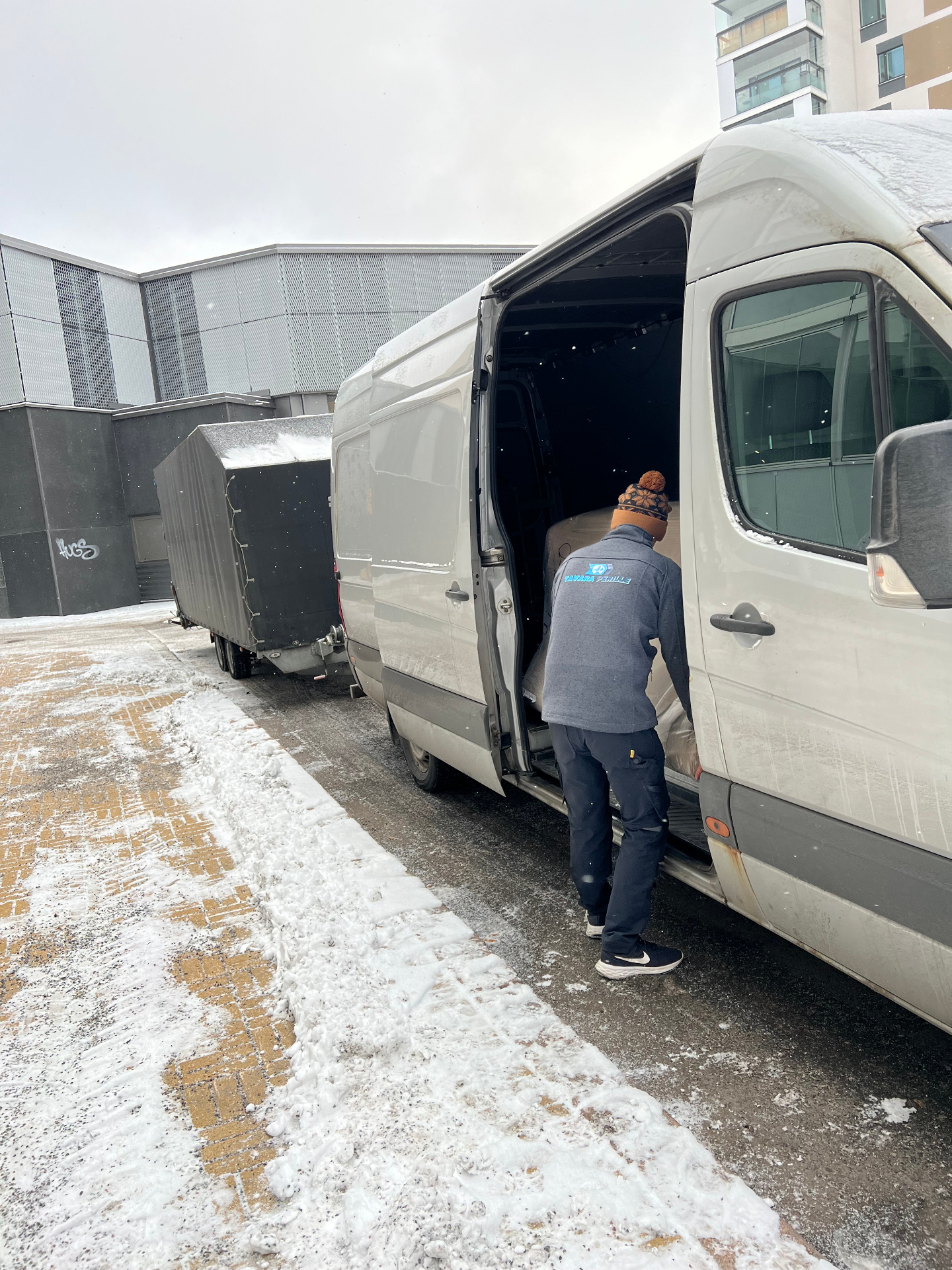 Kappaletavarakuljetus – tavaran lastaus talvella